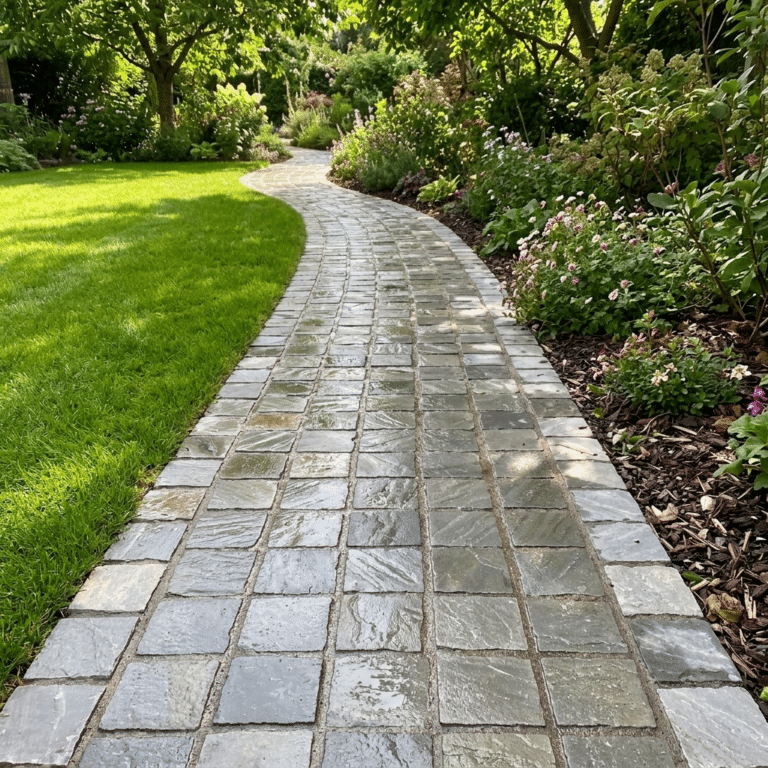 Kandla Grey Cobble Setts 100mm x 100mm x 22mm