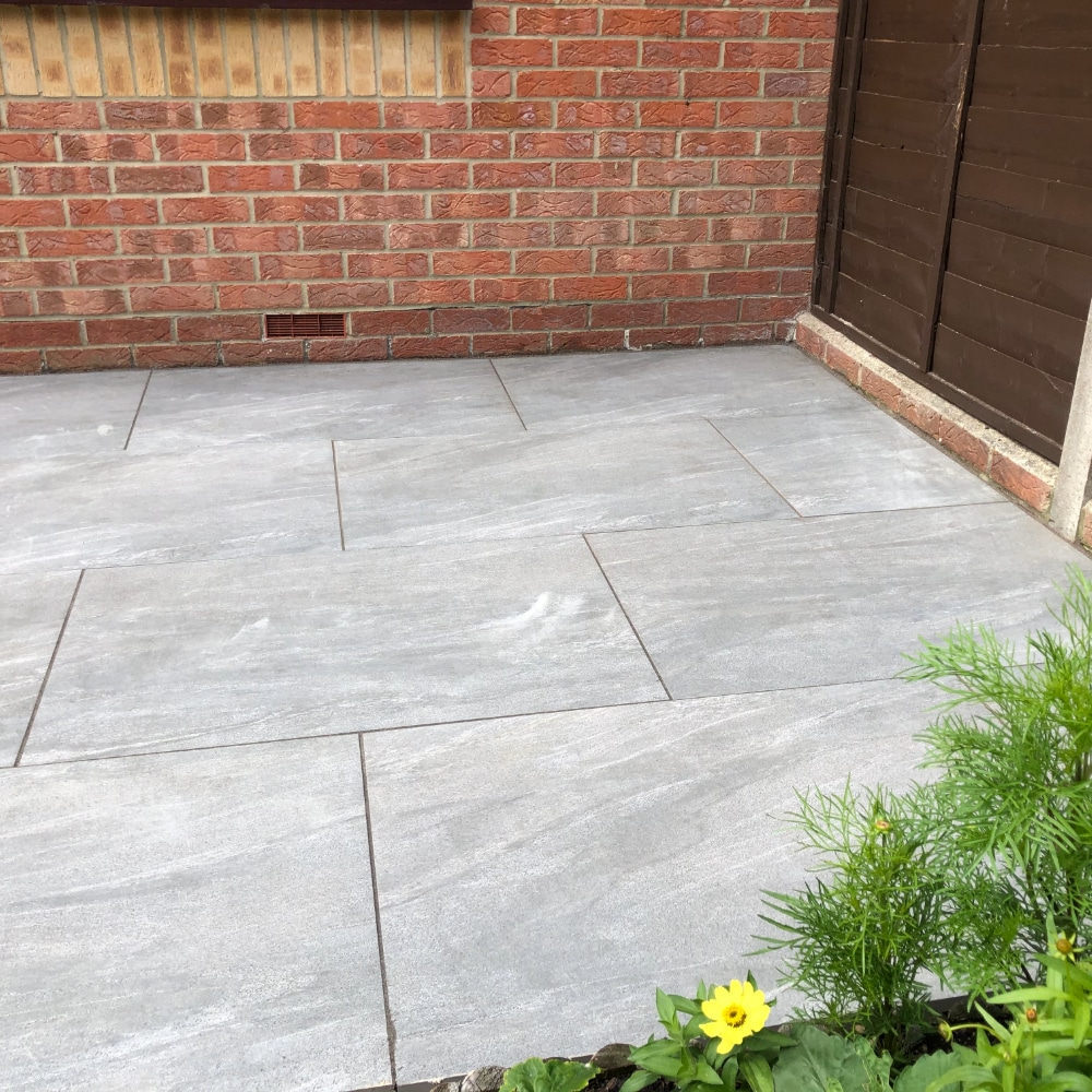 County Grey Anthracite Porcelain paving slabs sample