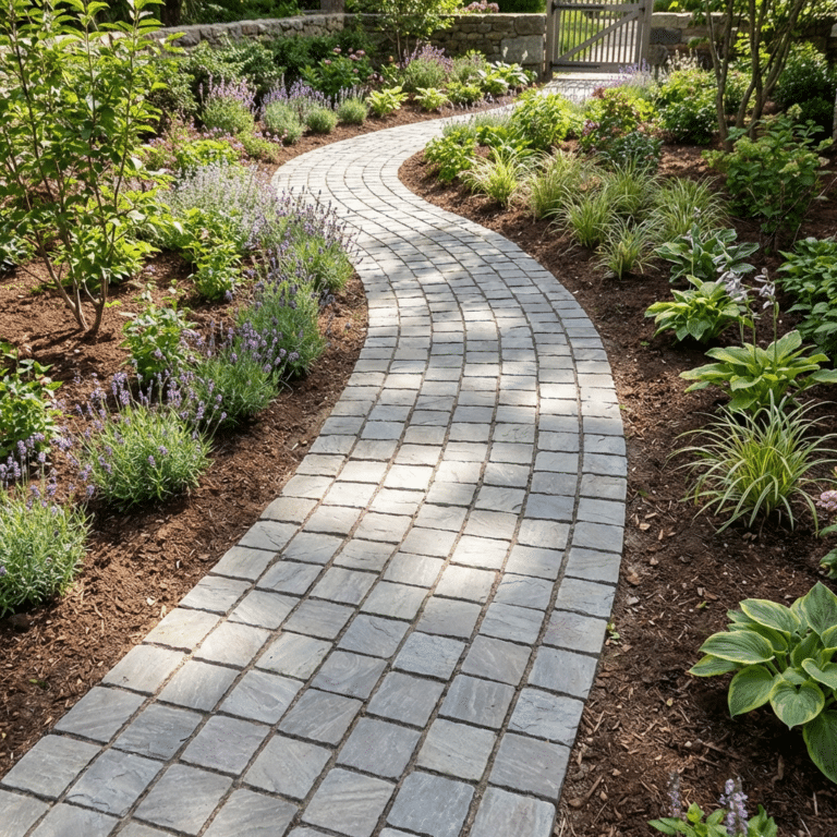 Kandla Grey Cobble Setts 100mm x 100mm x 35/55mm
