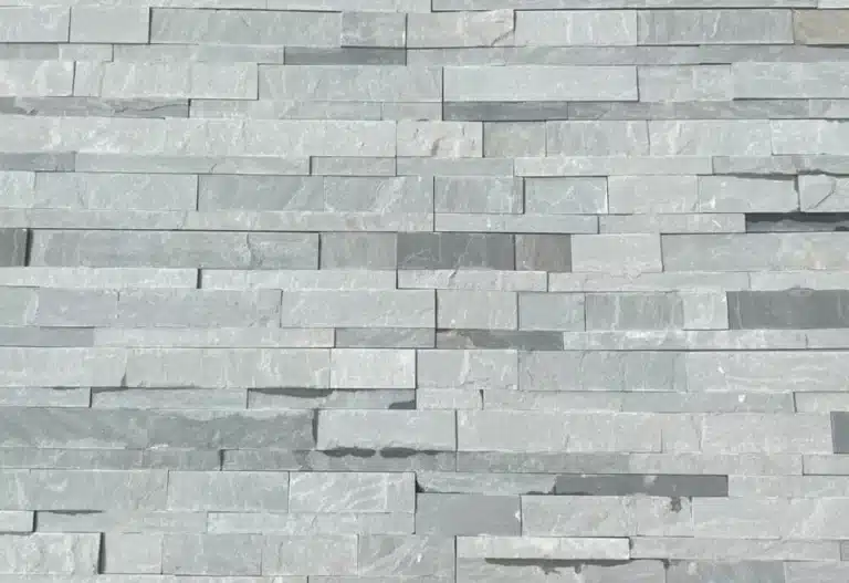 Kandla Grey Sandstone splitface cladding paving slabs sample