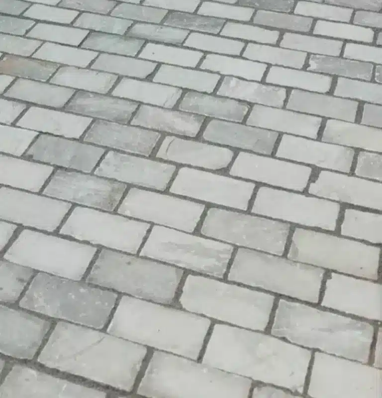 Kandla Grey Sandstone Cobble Setts, 200mm x 100mm x 40/60mm
