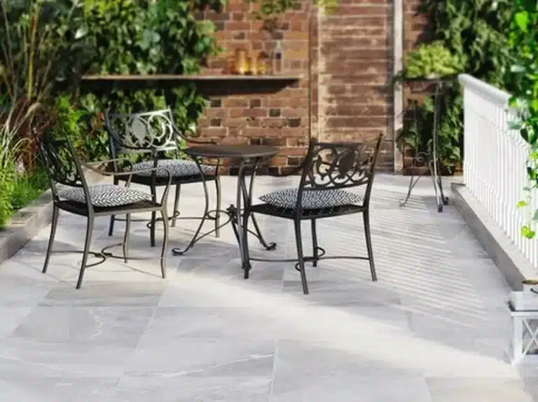 Bodo White Outdoor Porcelain Paving Tiles 600mm x 900mm x 20mm