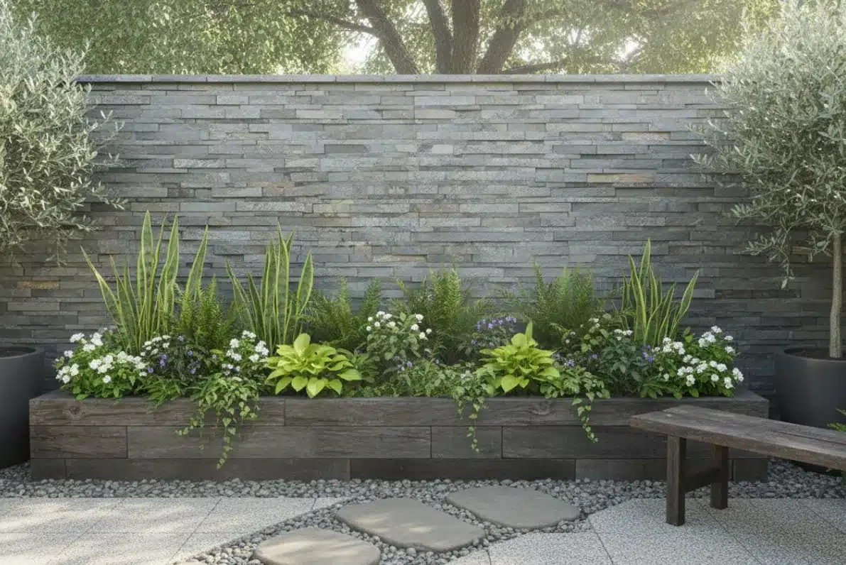 Zeera Green wall cladding 100x100mm sample piece