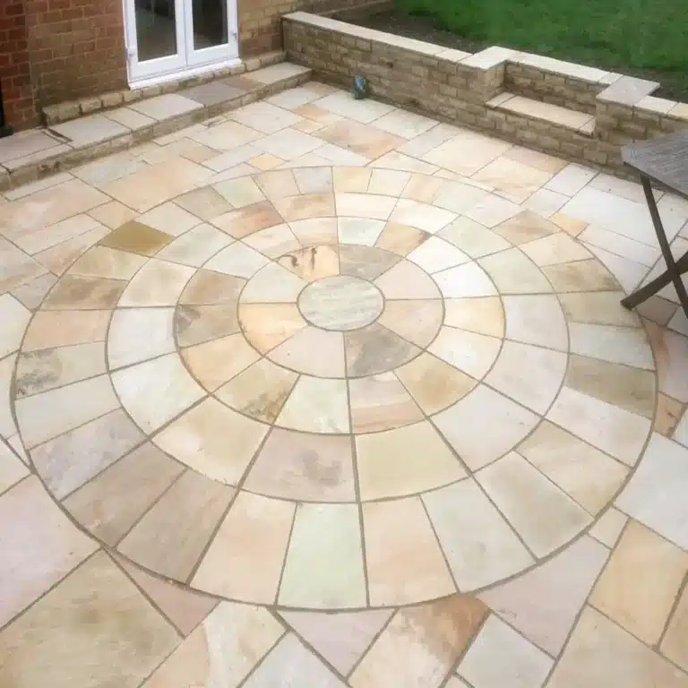 Fossil Mint Sandstone 4 Meter Circle, 22mm Calibrated