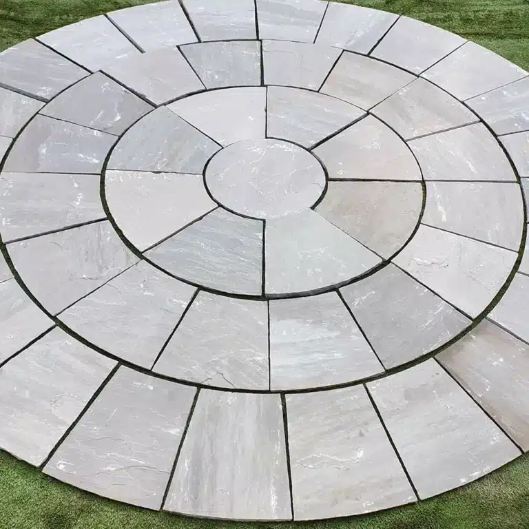 Kandla Grey Indian Sandstone 3 Meter Circle