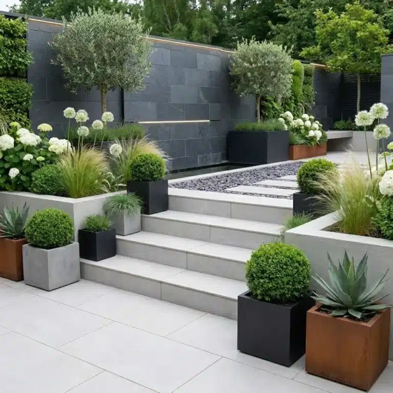 Aosta White Porcelain Bullnose Steps 900mm x 295mm x 20mm