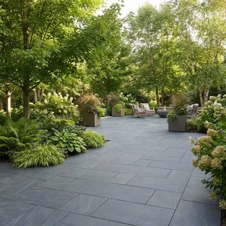 Black Anthracite porcelain paving