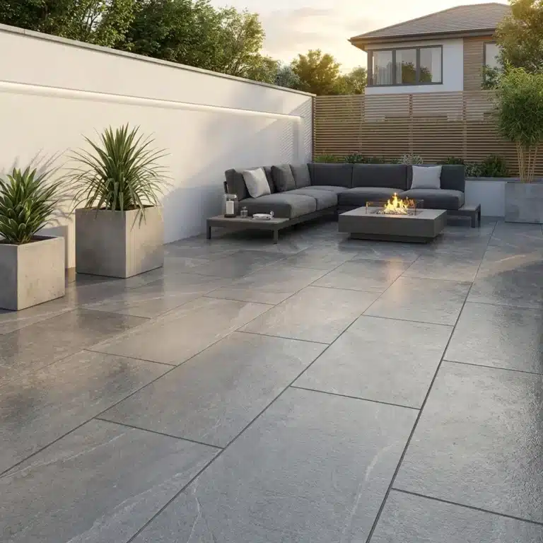 Brazilian Black Outdoor Porcelain Paving Tiles 600mm x 900mm x 20mm