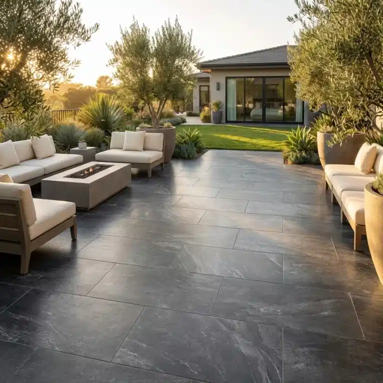 Earthcore Black Outdoor Porcelain Paving 600mm x 900mm x 20mm