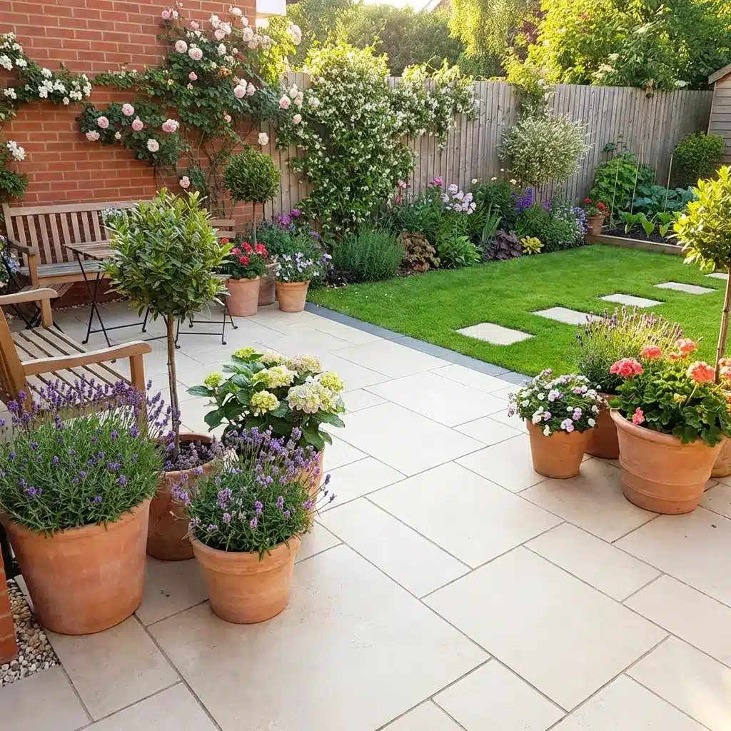 HS Beige Porcelain paving slabs sample for patio