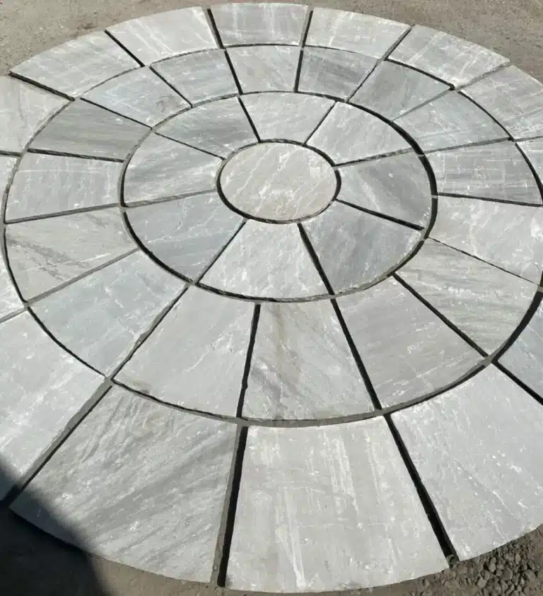 Kandla Grey Sandstone 2.4 Meter Circle