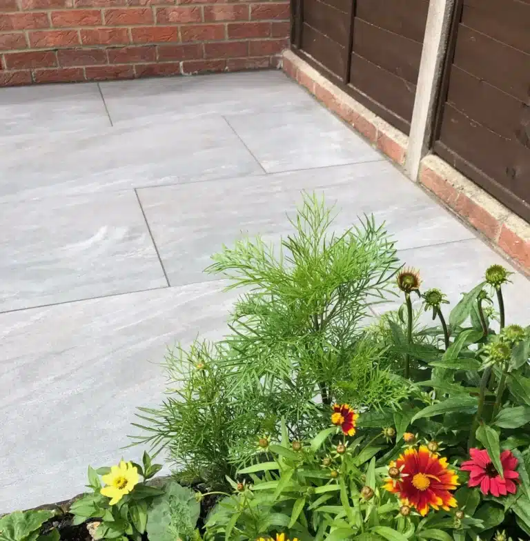 Grey Anthracite Outdoor Porcelain Paving Tiles 600mm x 600mm x 20mm