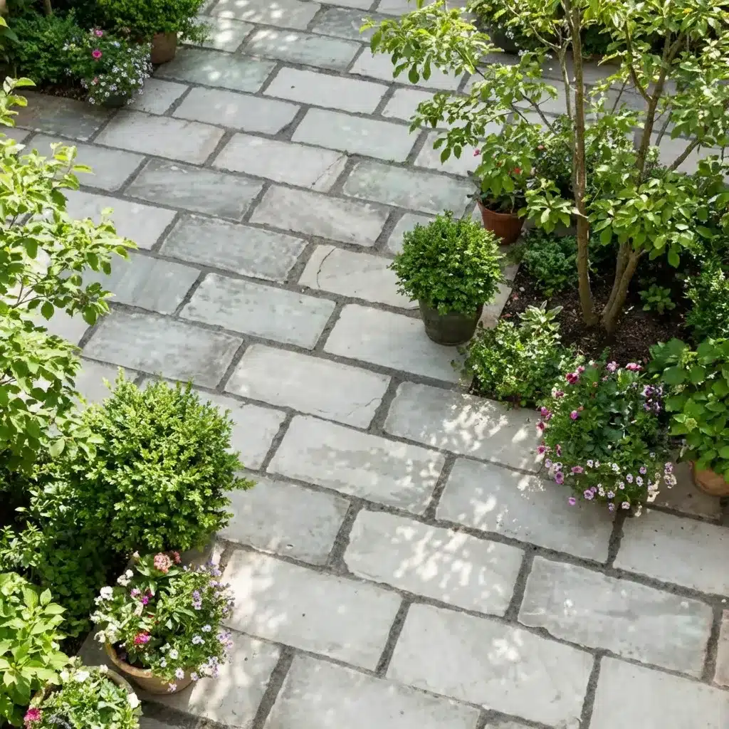 Kandla Grey sandstone cobble setts 100x100mm sample