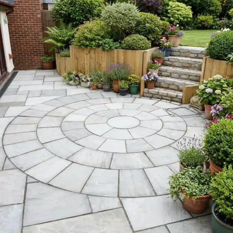 Kandla Grey Sandstone 4 Meter Circle 22mm Calibrated