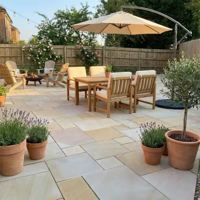Ivory Mint Sandstone Honed And Sawn - 22mm Calibrated Mixed Size