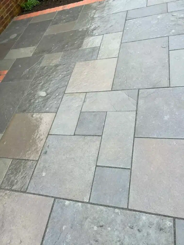 Grey Limestone Honed and Brushed