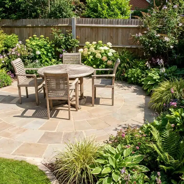 Raj Green Indian Sandstone 2.4 Meter Circle