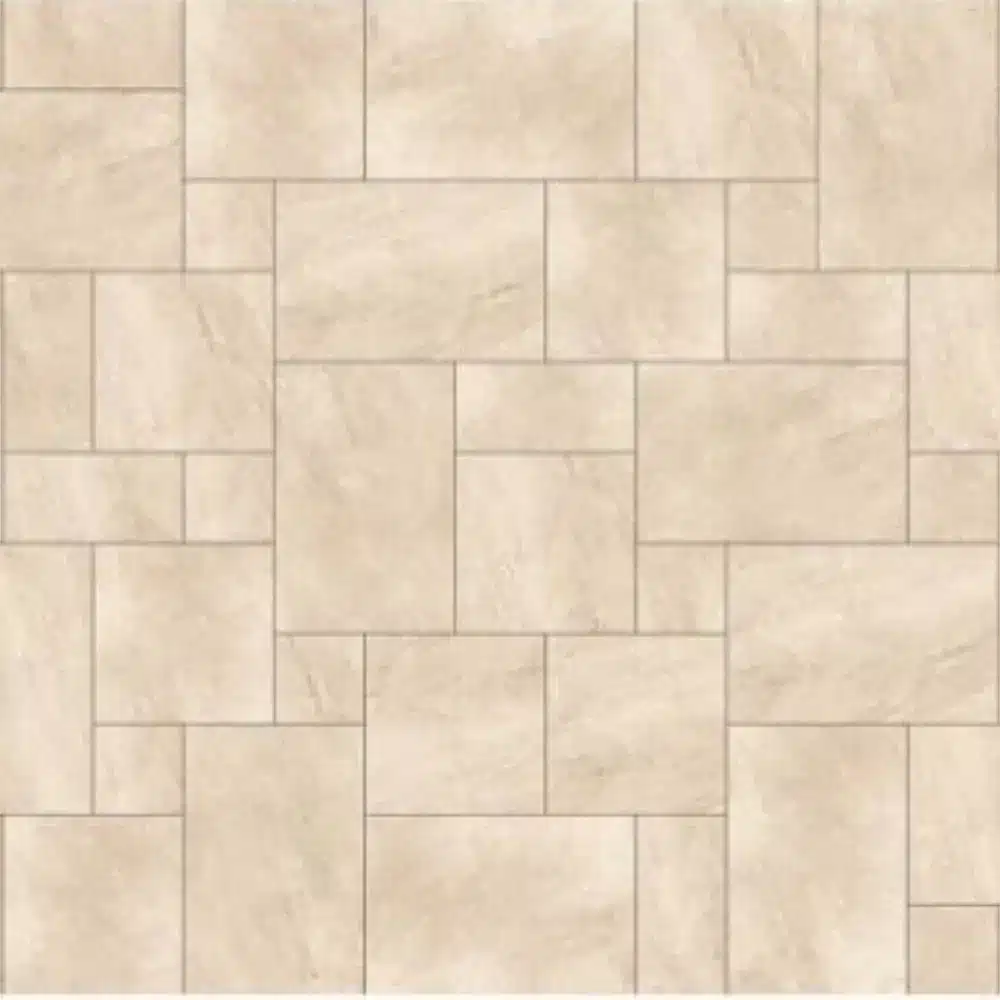 HS Beige Outdoor Porcelain Paving Tiles – Mixed Sizes