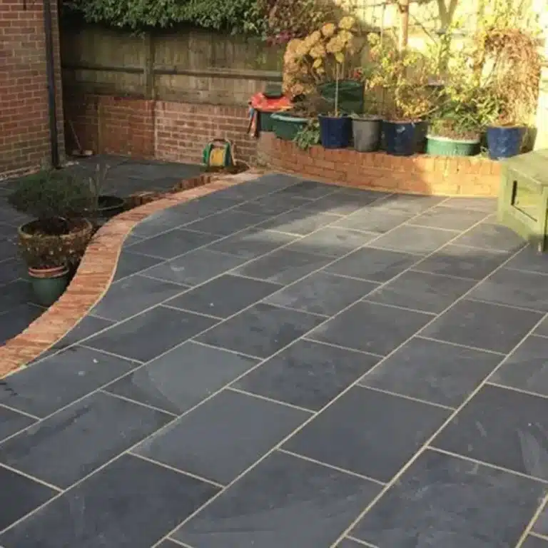 Black Limestone Sawn Edge