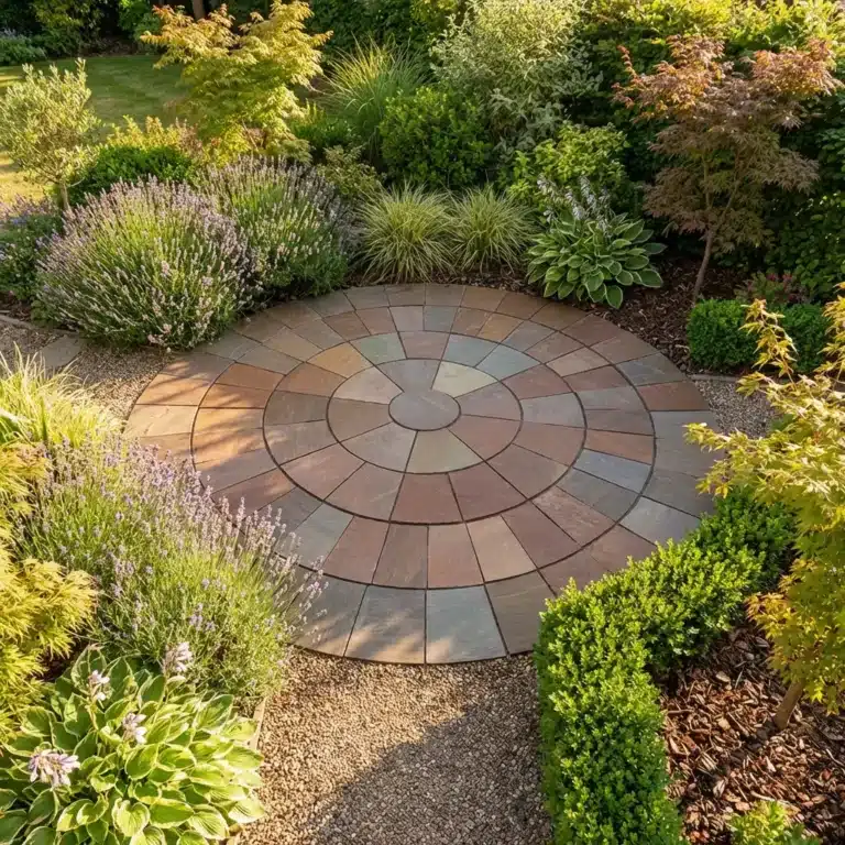 Autumn Brown Sandstone 4 Meter Circle - 22mm Calibrated