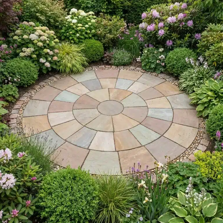 Autumn Brown Sandstone 2.4 Meter Circle - 22mm Calibrated