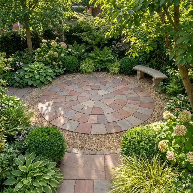 Autumn Brown Sandstone 4 Meter Circle - 22mm Calibrated