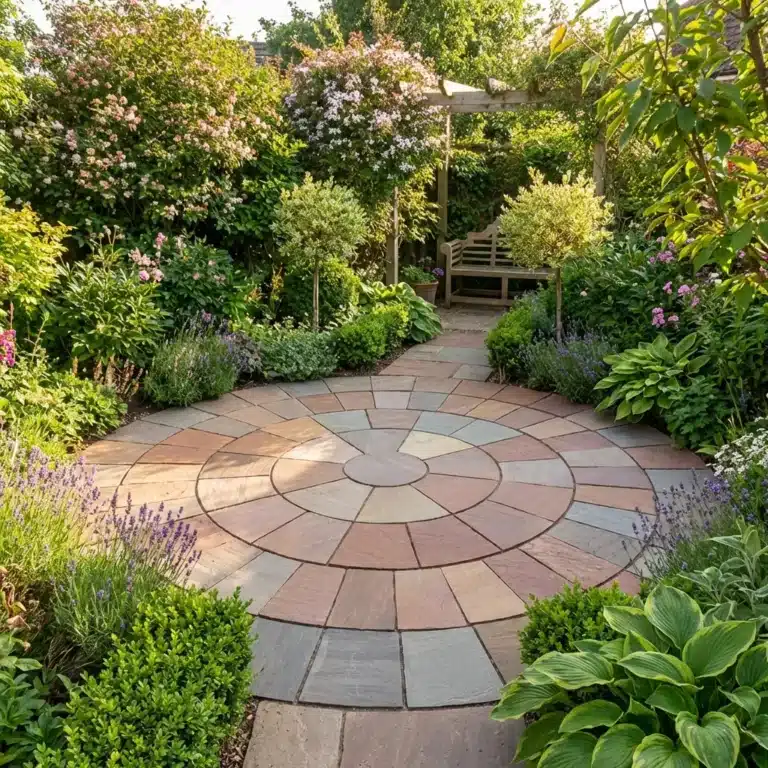 Autumn Brown Sandstone 2m Circle - 22mm Calibrated