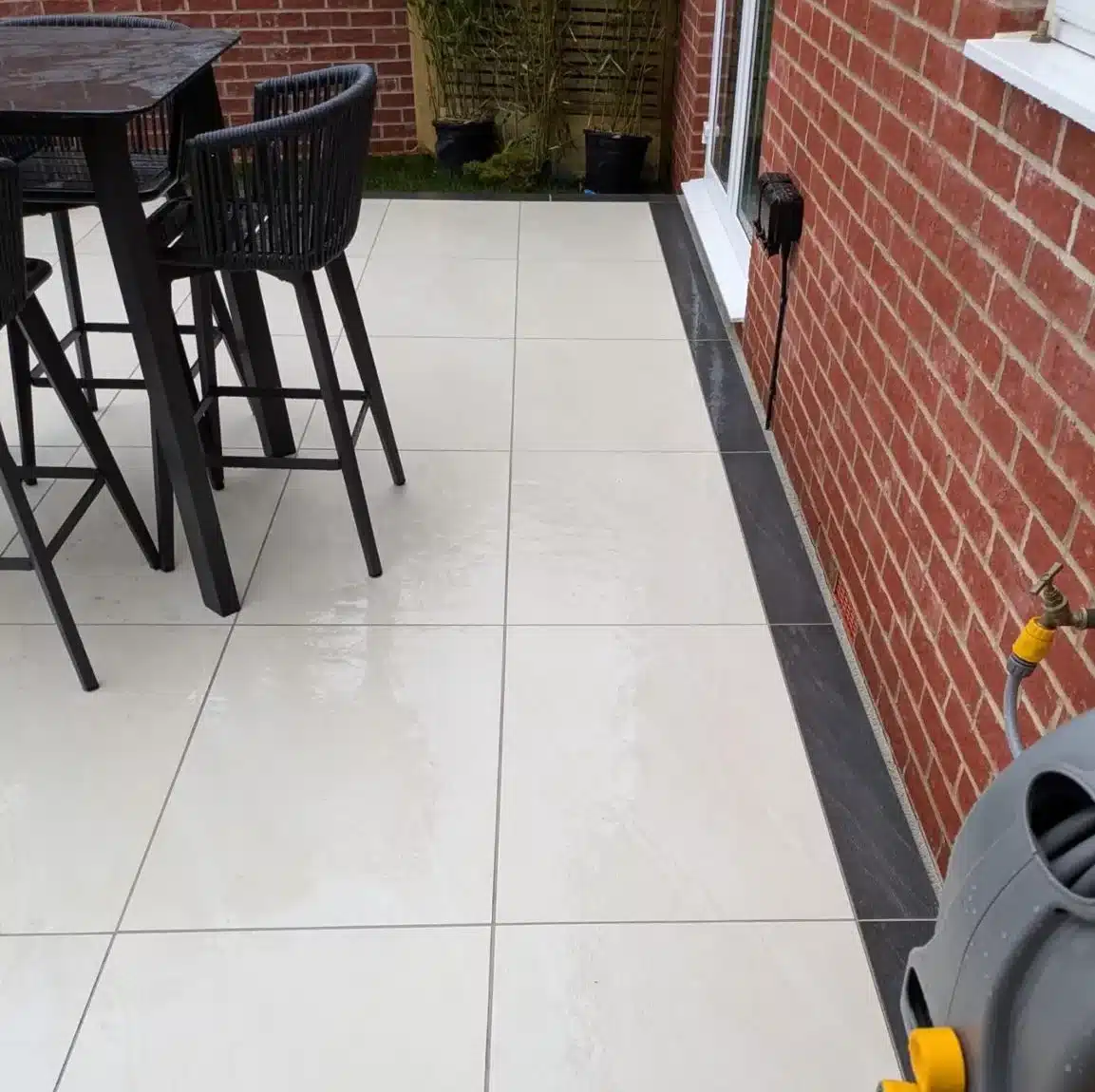 County Ivory Outdoor Porcelain Paving Tiles 600mm x 900mm