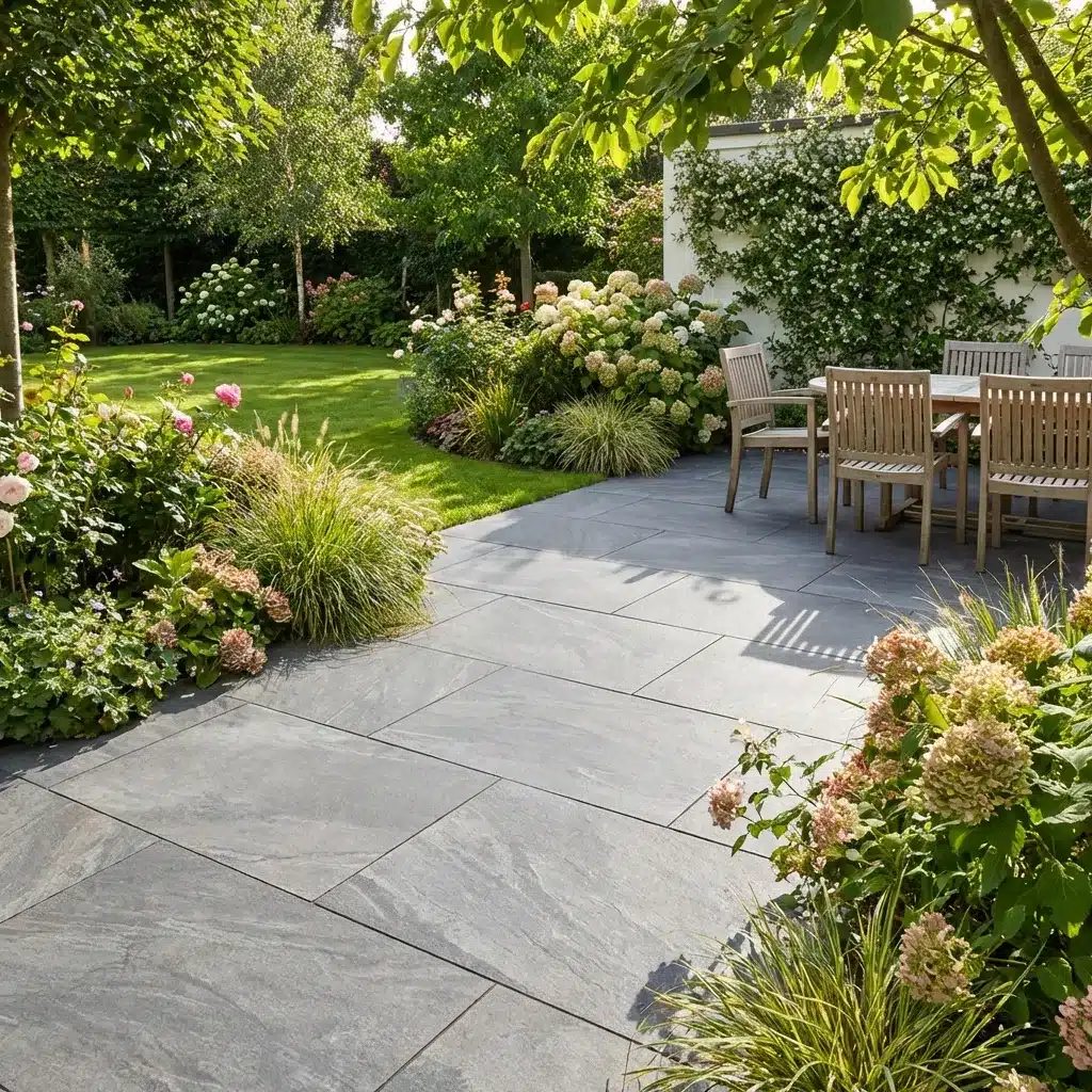 County Gris Outdoor Porcelain Paving Tiles 600mm x 900mm x 20mm