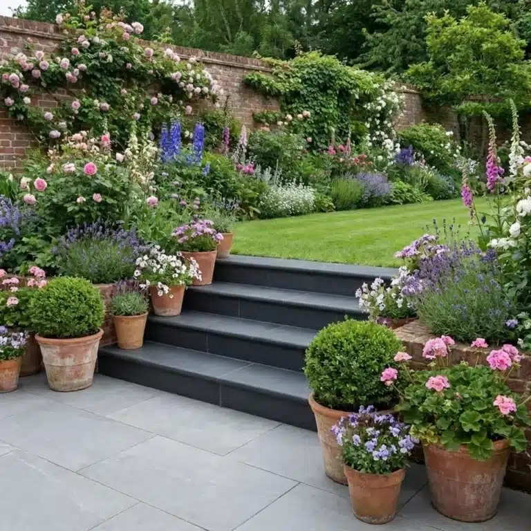 Black Anthracite Porcelain Bullnose Steps 900mm x 295mm x 20mm