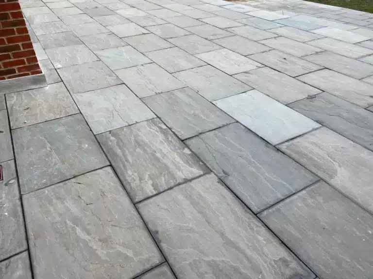 Kandla Grey Indian Sandstone - Sawn Edge Sample
