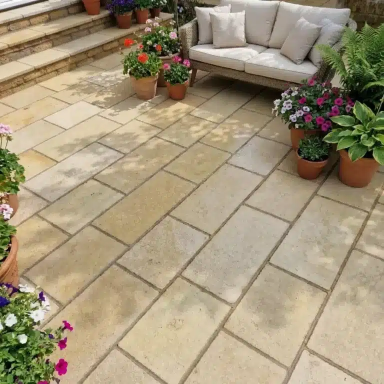 Yellow Limestone Sawn 22mm Calibrated 600mm x 900mm