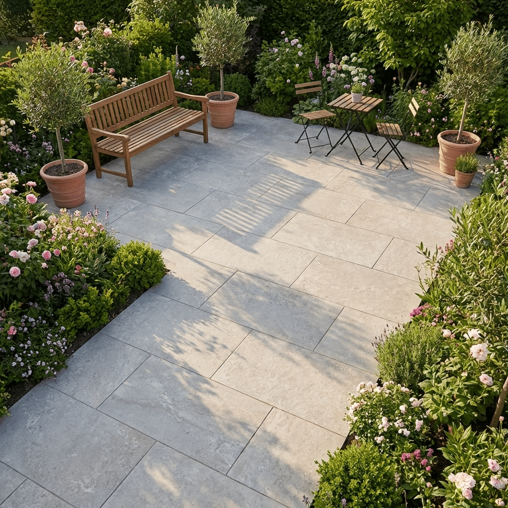 Vintage Pearl Porcelain Paving Tiles 600mm x 900mm x 20mm