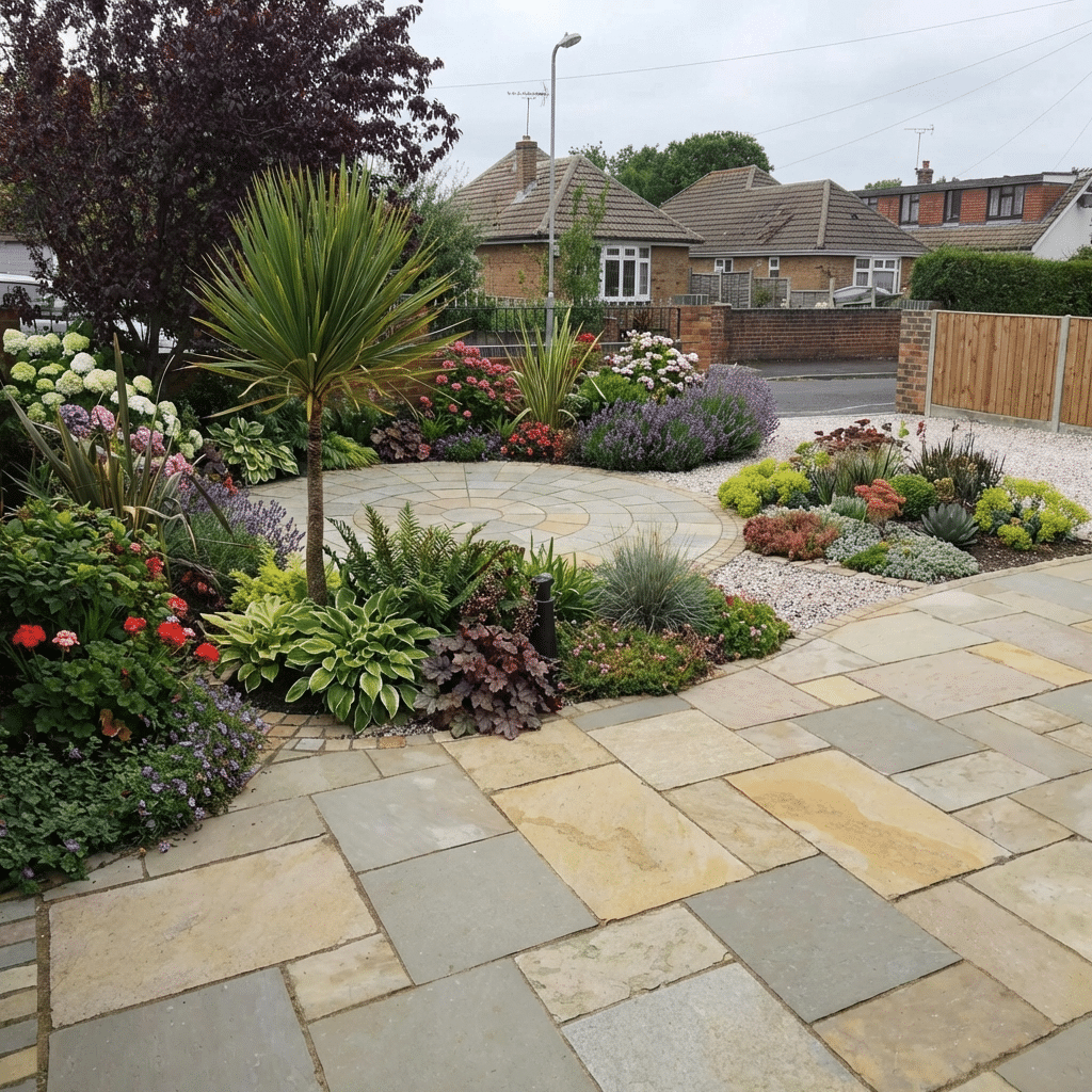 Yellow Limestone paving slabs 100x100mm sample