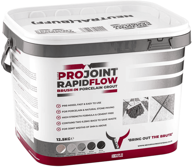 ProJoint Rapidflow buff Brush In Porcelain Grout