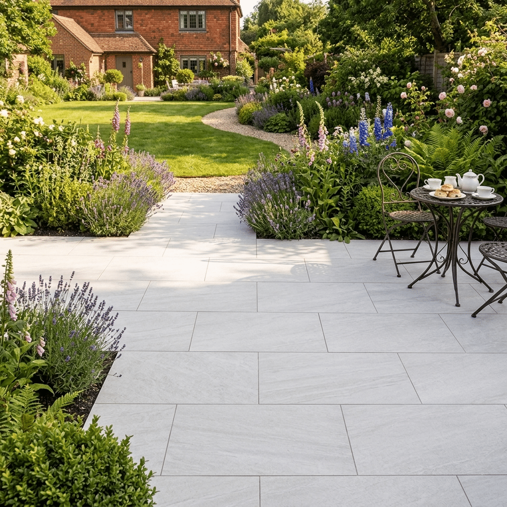 Acmite White Outdoor Porcelain Paving Tiles 600x900x20mm