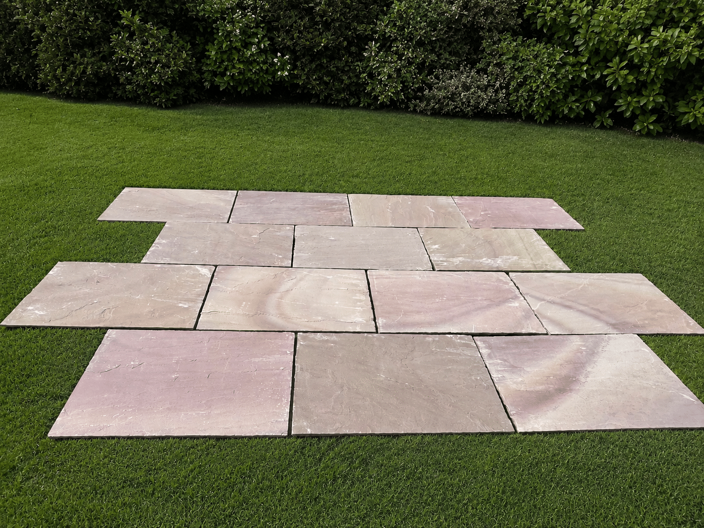 Multi Blend Sandstone Paving Slabs