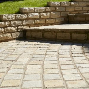 limestone cobbles